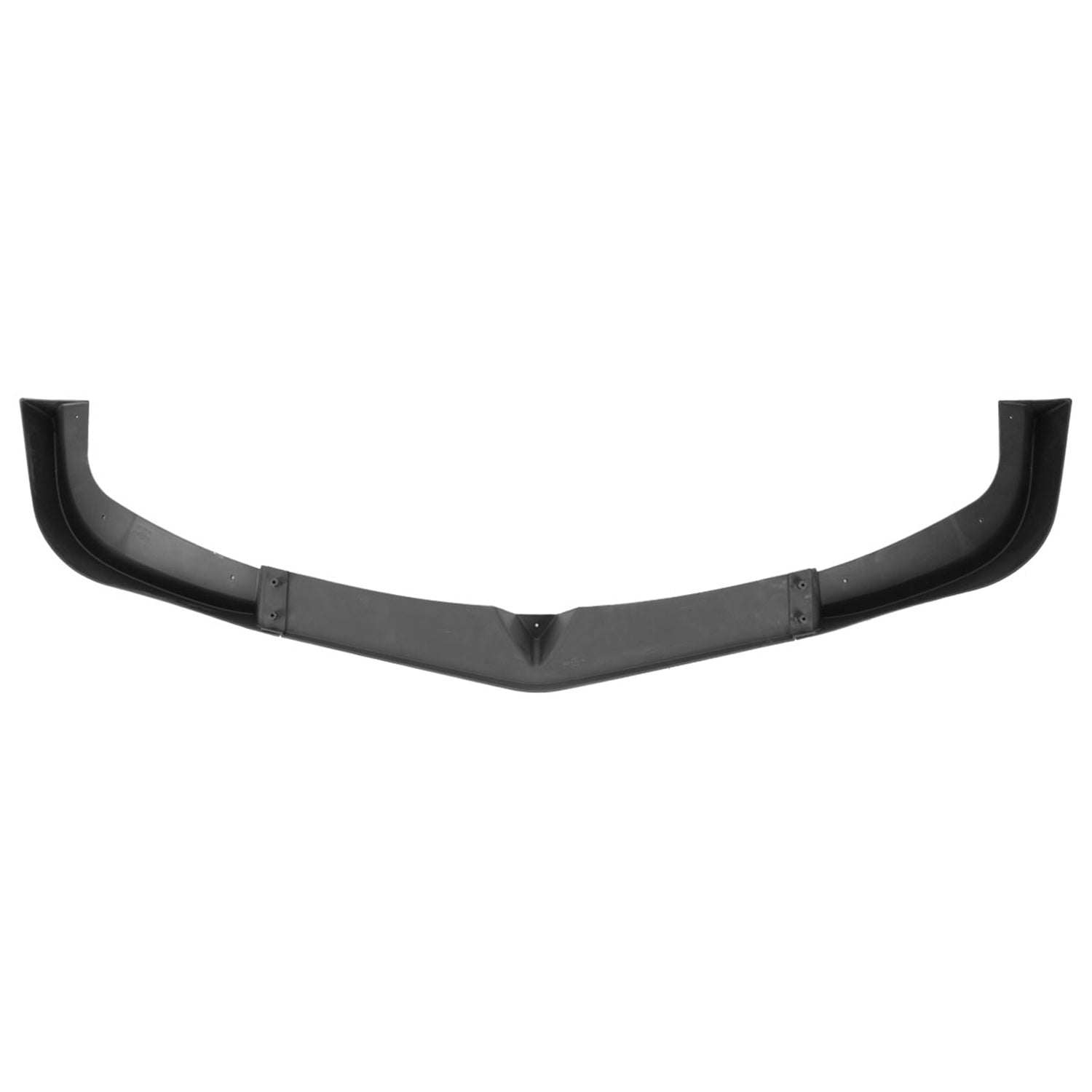 2012-2014 Mercedes W204 C Class Glossy Black Front Bumper Lip Splitter Kit