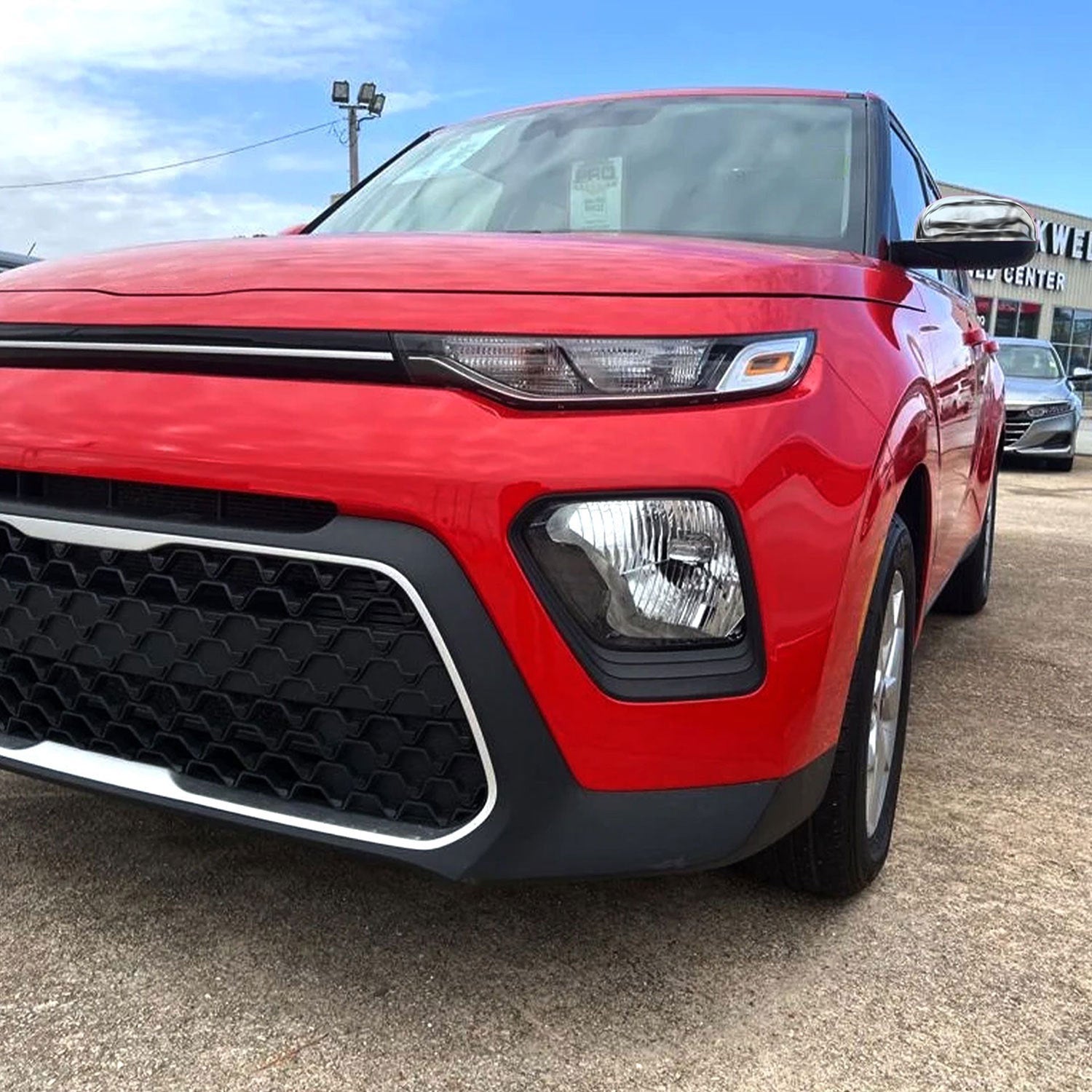 2020-2023 Kia Soul EV Mirror Cover Caps Chrome 2Pcs ABS Plastic