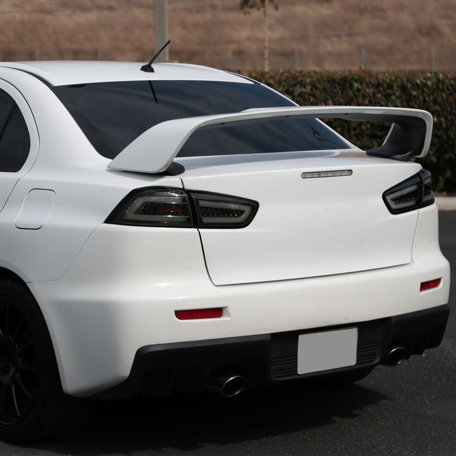 2008-2017 Mitsubishi Lancer / 08-2015 Lancer EVO X LED Tail Lights Glossy Black