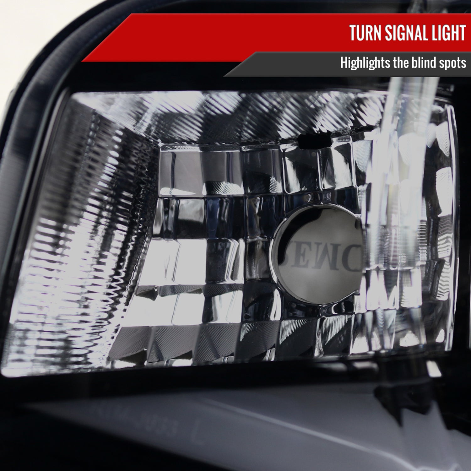 2010-2013 Chevy Camaro LED Bar Projector Headlights Glossy Black/Smoke Lens