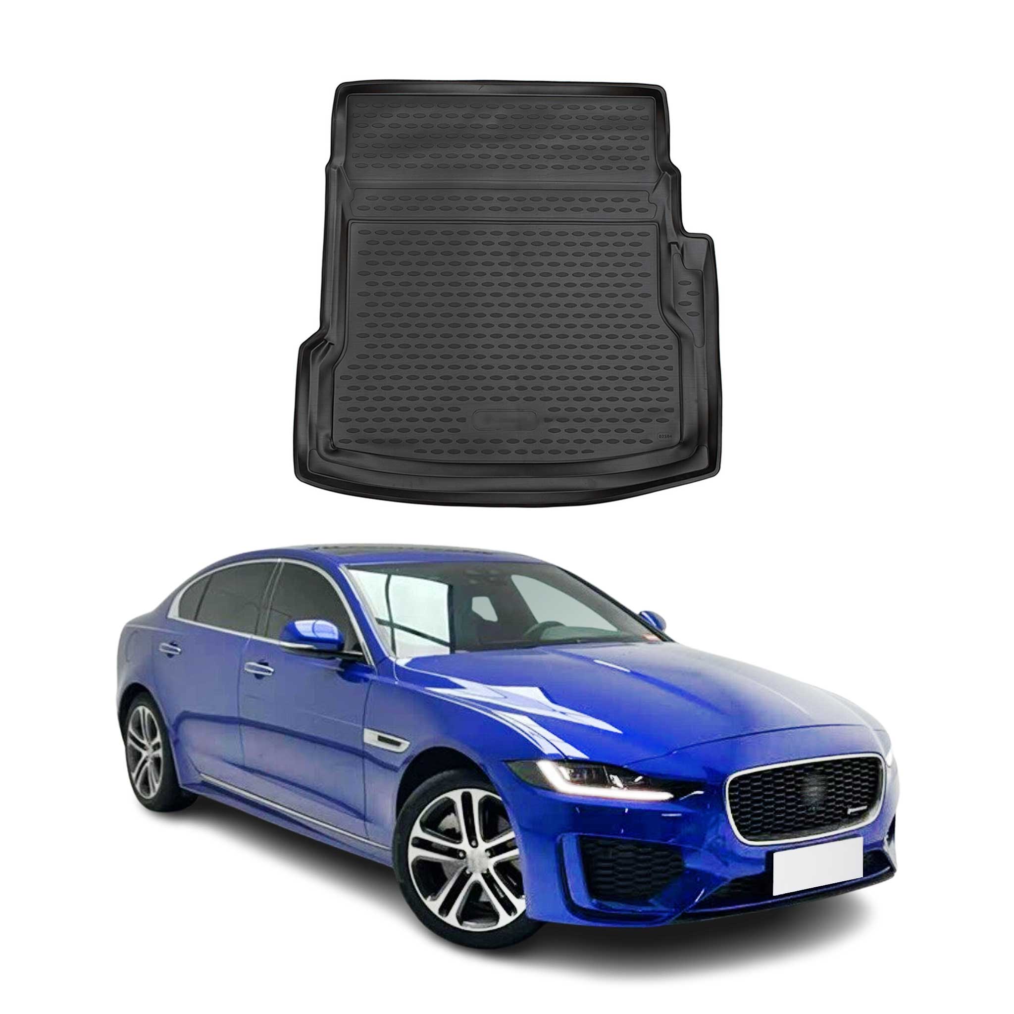 2017-2020 Jaguar XE Cargo Liner Trunk Mat All Weather Black