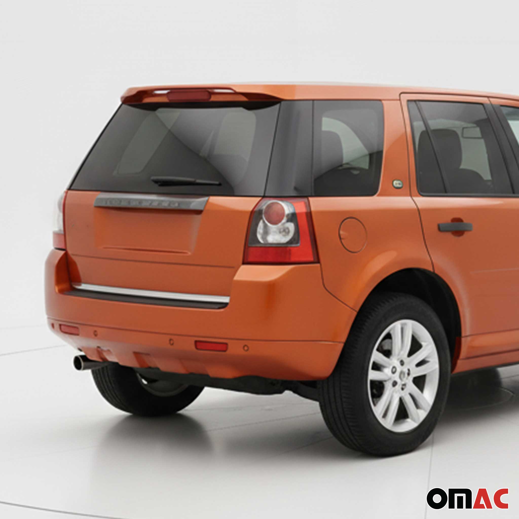 2008-2015 Land Rover LR2 Rear Trunk Molding Trim Stainless Steel Silver 1Pc