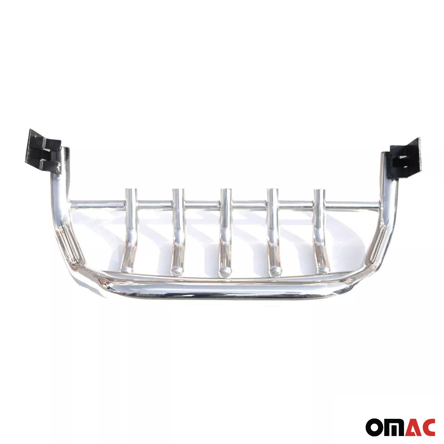 2018-2024 VW Tiguan II Bull Bar Push Front Bumper Grille S.Steel Silver 1 Pc