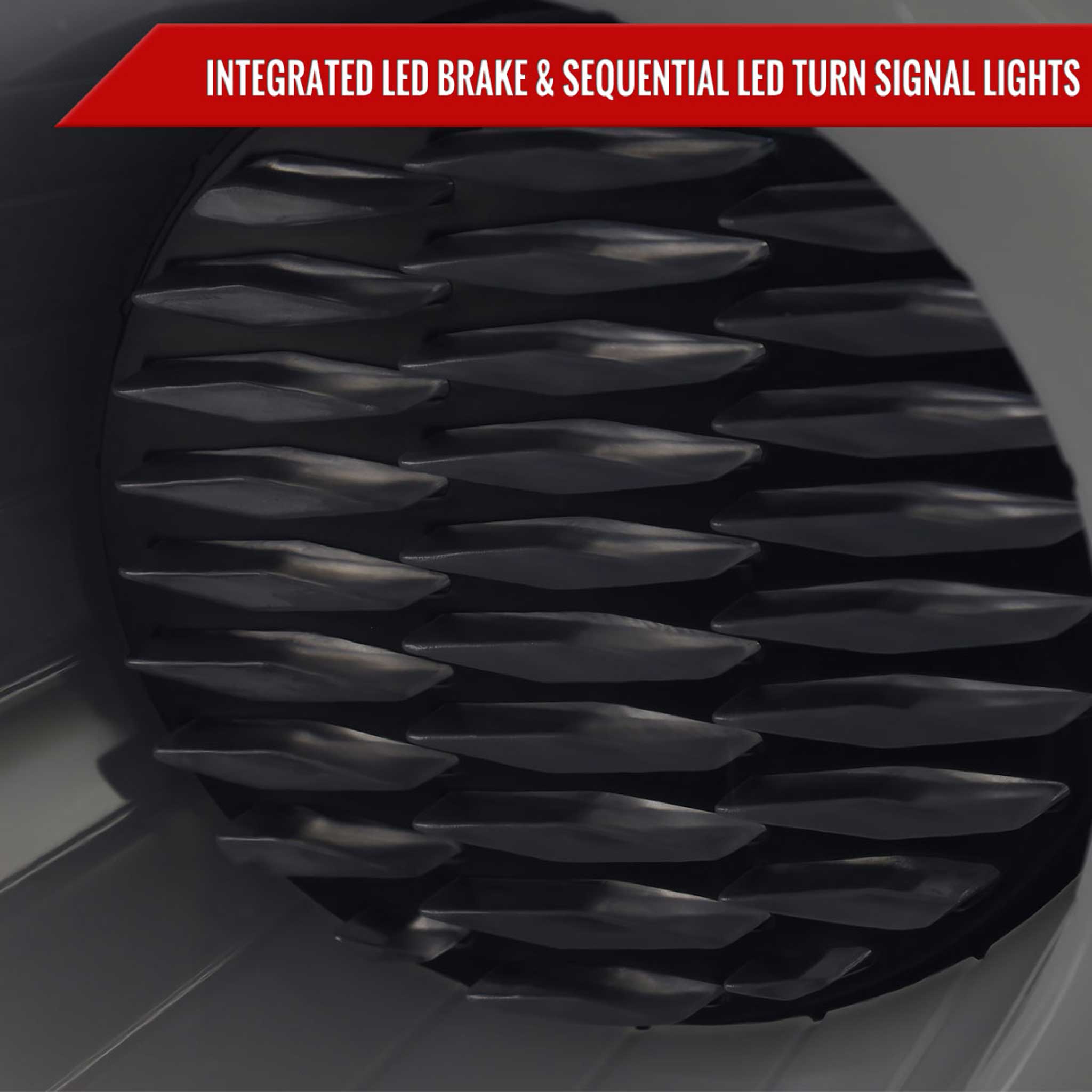 For Infiniti G37 2008-13 / Q60 Coupe 2014-15 LED Tail Lights Switchback Sequential Turn Signals Black Housing Smoked Lens