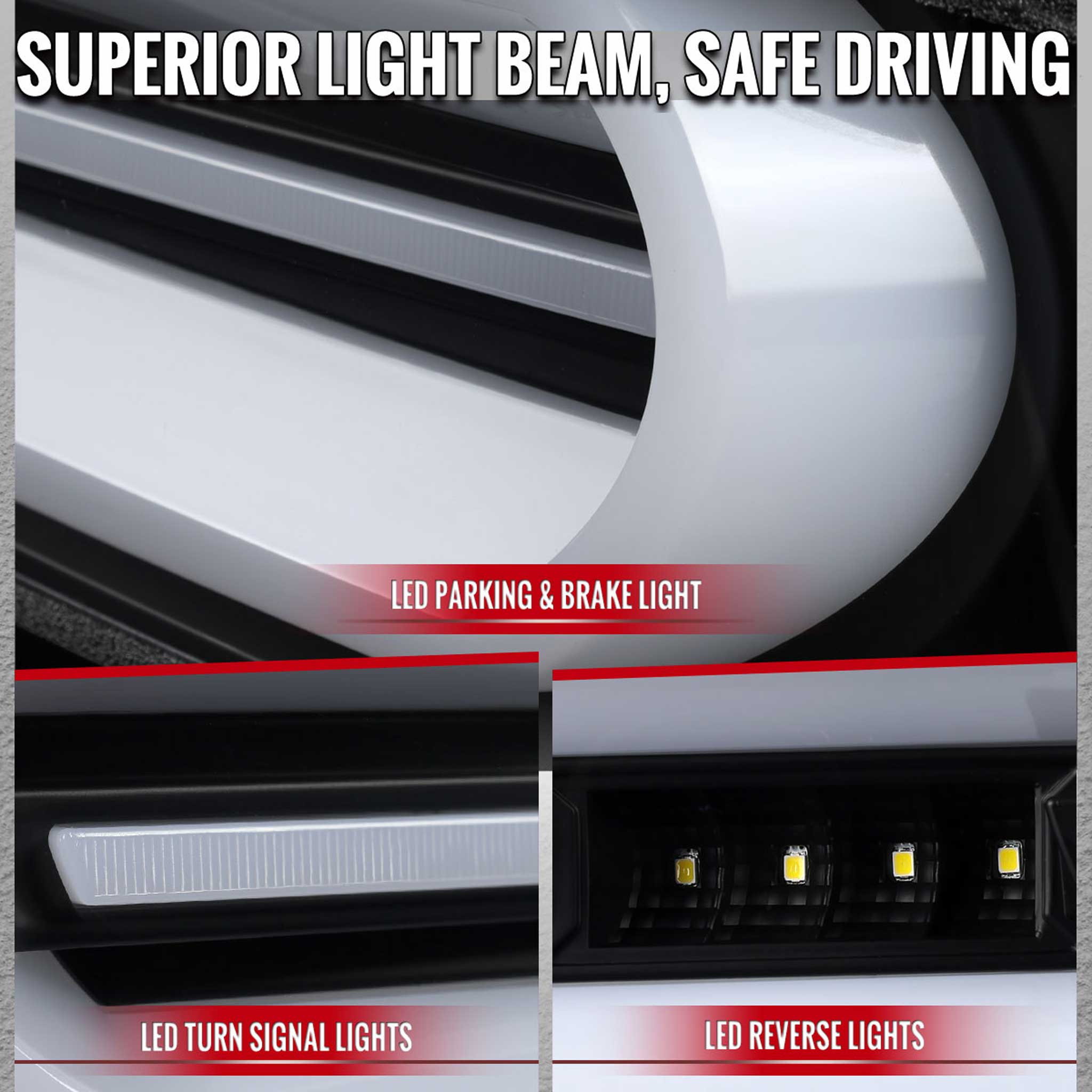 For Chevrolet Camaro 2016-2018 Full LED Tail Light Sequential Signal For OE LED