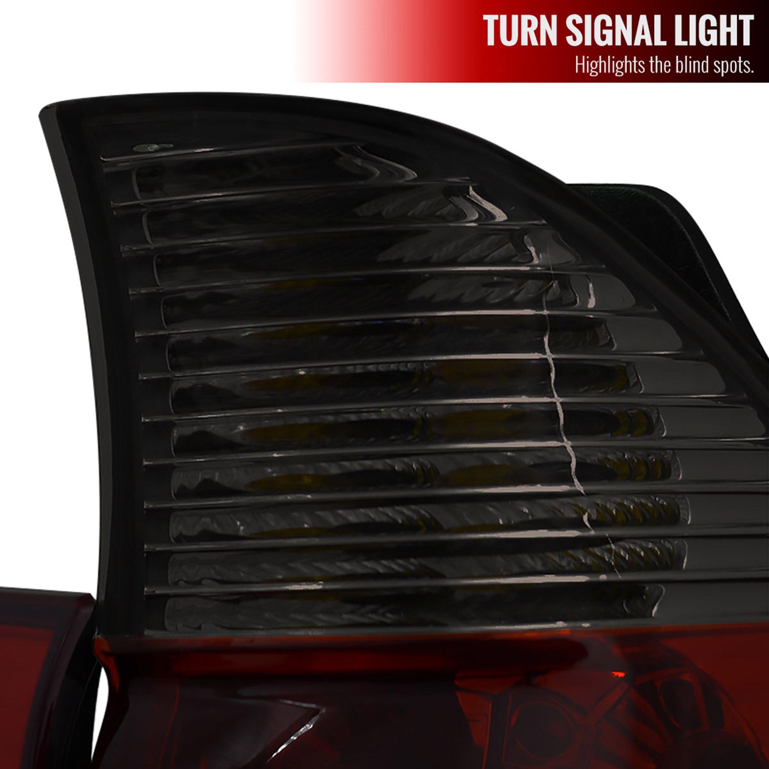 2000-2006 BMW E53 X5 Tail Lights - APC Chrome Housing/Red Smoke Lens