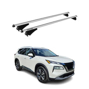 2021-2026 Nissan Rogue Roof Rack Cross Bars Luggage Carrier Silver 2Pcs