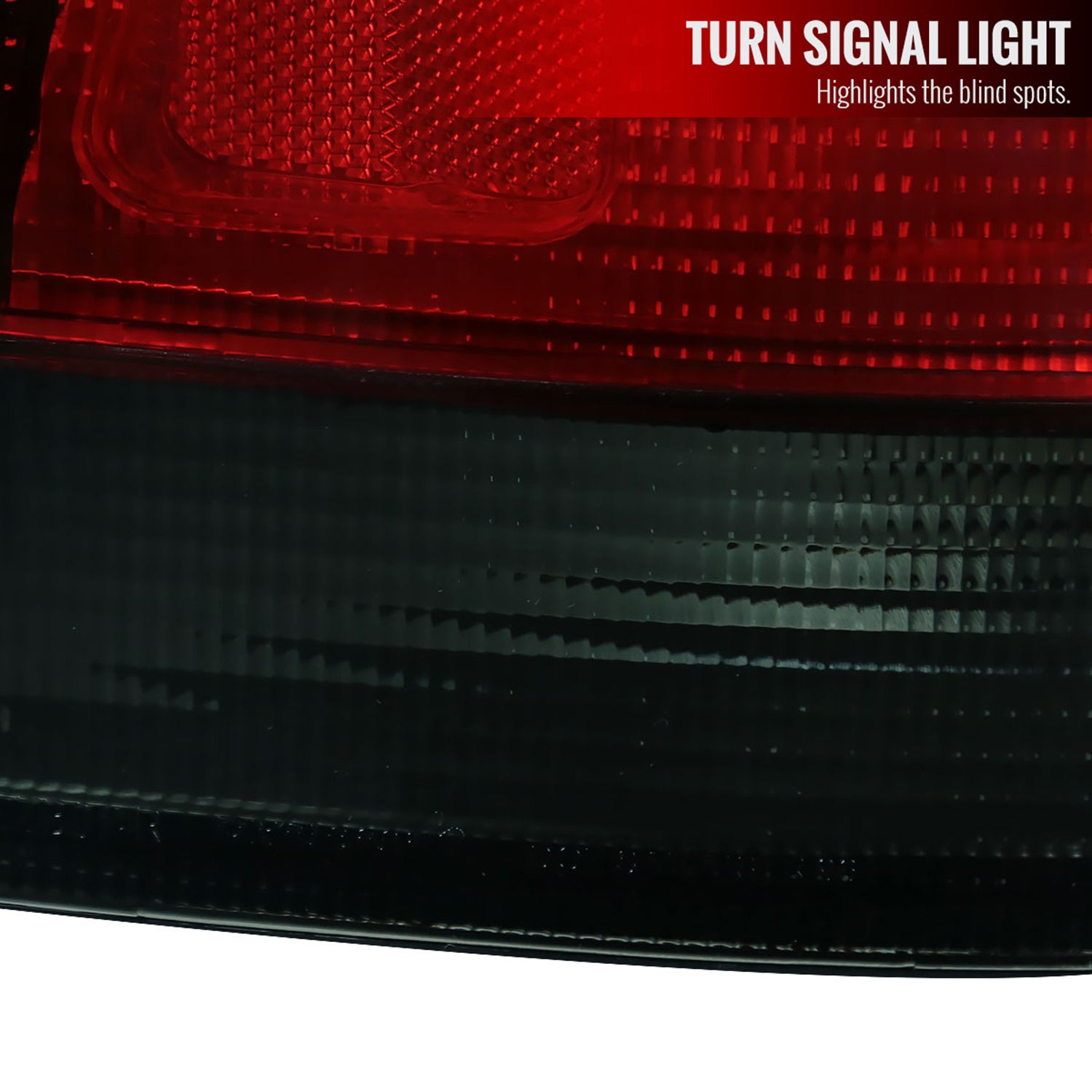 1996-2000 Honda Civic Coupe Tail Lights Chrome Housing/Red Smoke Lens