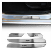 2018-2026 Volvo XC60 Door Sill Scuff Plate Scratch Protector Sport Stainless Steel 4x