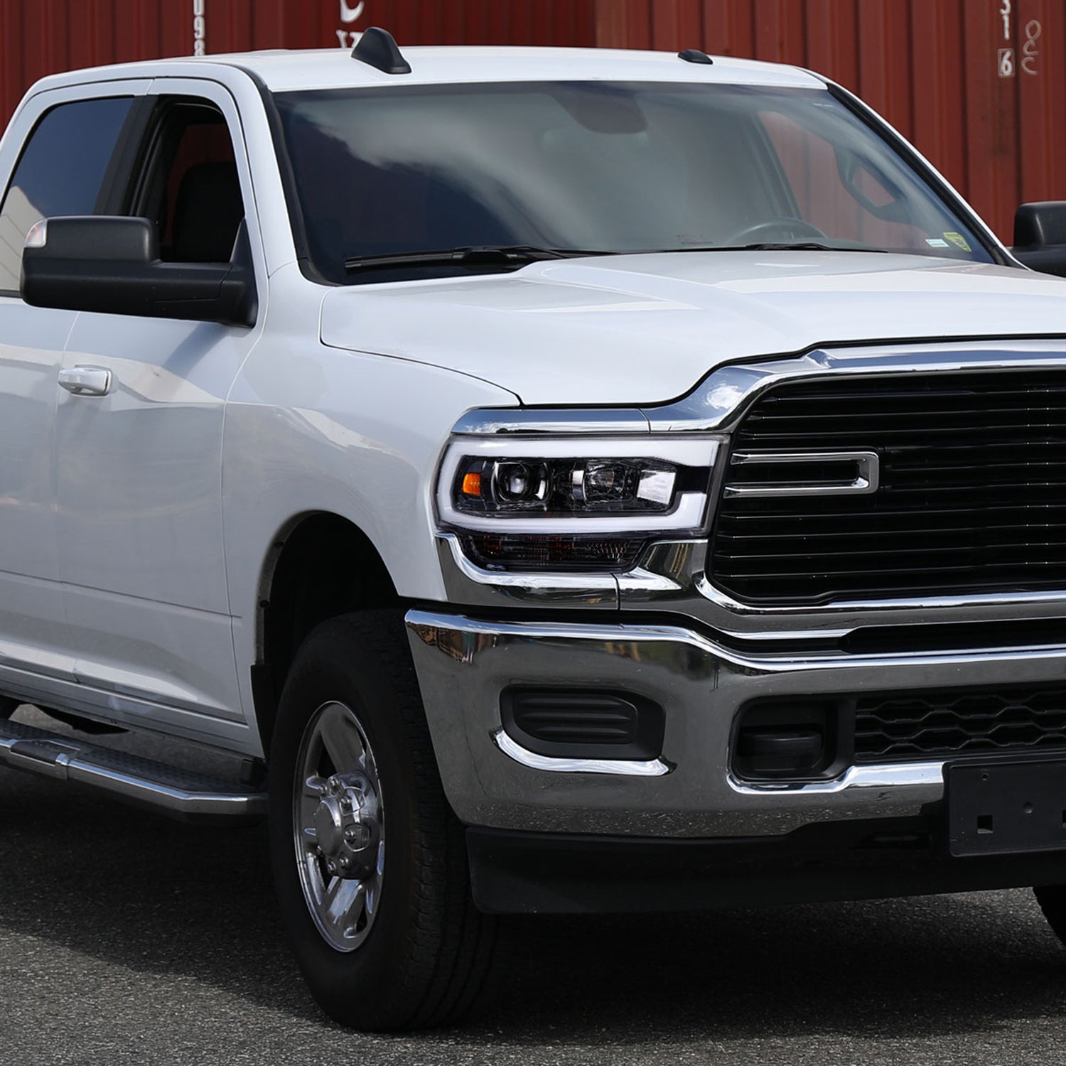 2019-2024 Dodge RAM 2500/3500/4500/5500 LED Tube Projector Headlights Jet