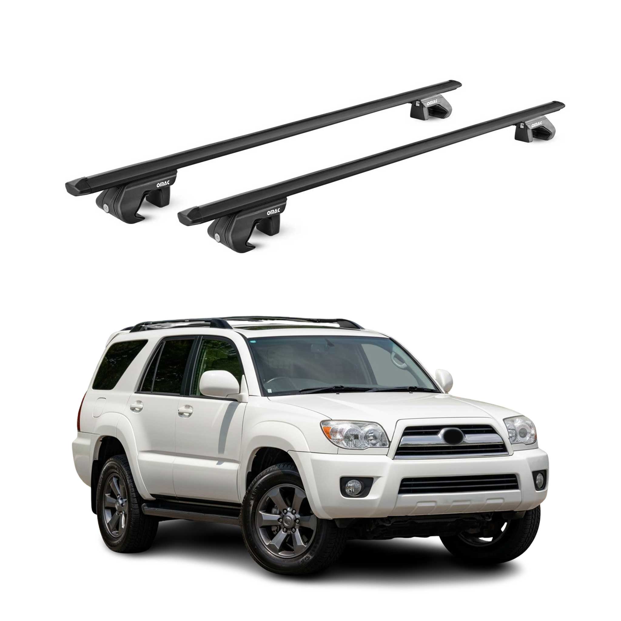 2006-2009 Toyota 4Runner Roof Rack Cross Bars Luggage Carrier 2 Pcs
