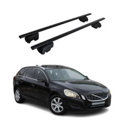 2015-2018 Volvo V60 Roof Rack Cross Bars Black