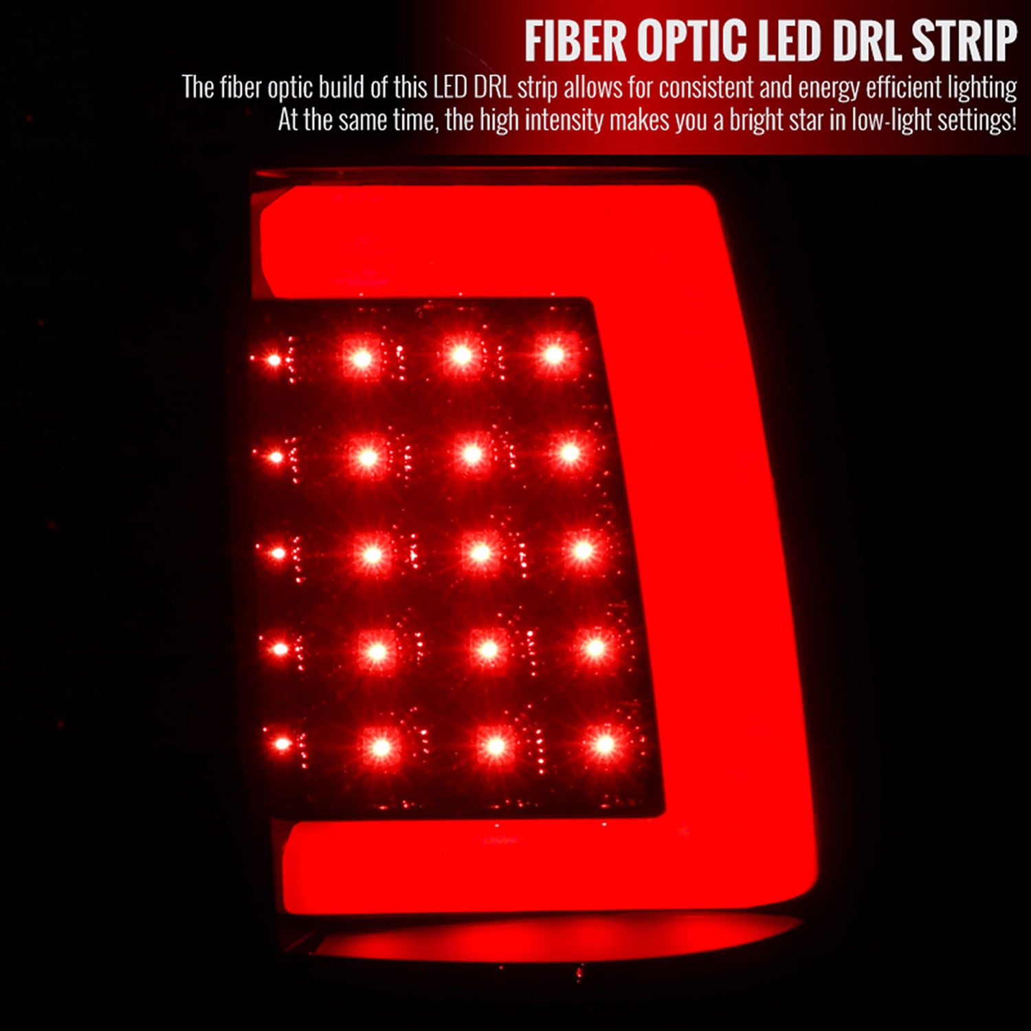 1999-2002 Chevy Silverado/ 99-2006 Sierra LED Tail Lights G2 Glossy Black/Smoke