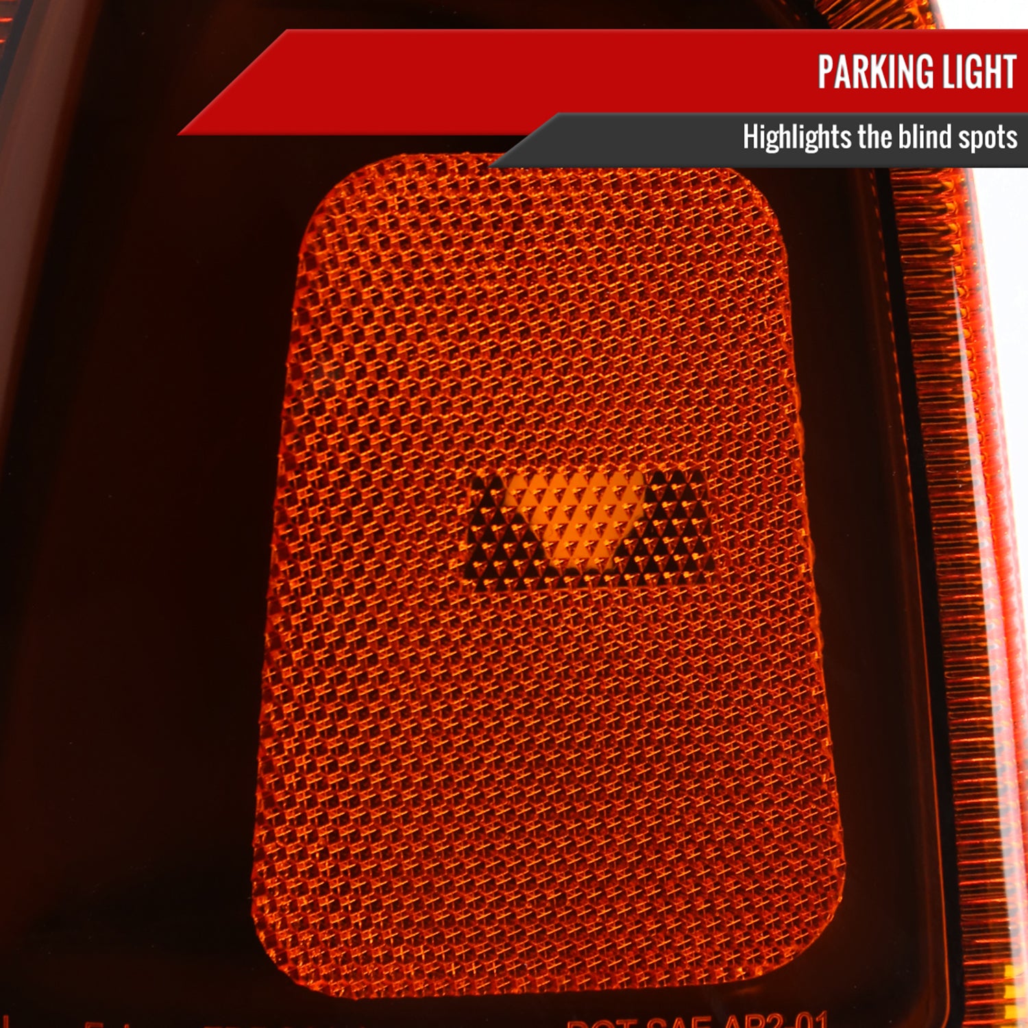 2001-2011 Ford Ranger LED Factory Headlights Amber Corner Lamp Chrome/Smoke