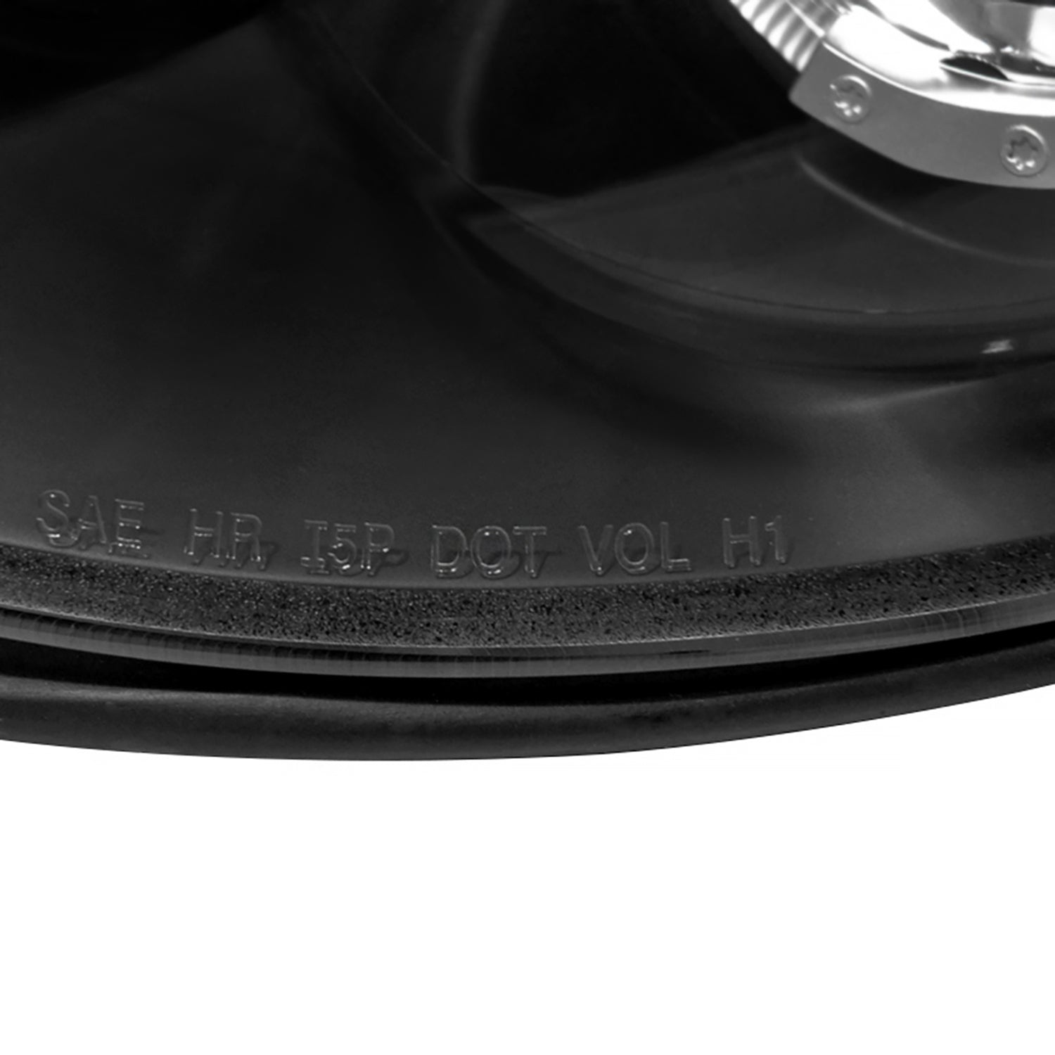 2003-2005 Dodge Neon Dual Halo Projector Headlights Matte Black/Clear Lens