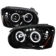 2004-2005 Subaru Impreza WRX/STI Outback Projector Headlights Jet Black
