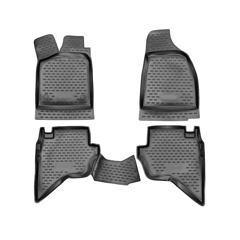 2006-2011 Mazda BT-50 Floor Mats Liners Full Set All Weather Black