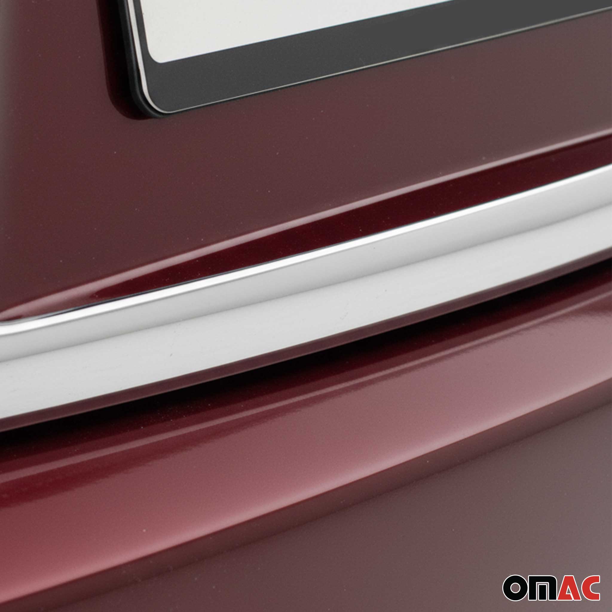 2006-2011 Hyundai Accent Rear Trunk Molding Trim Stainless Steel Silver