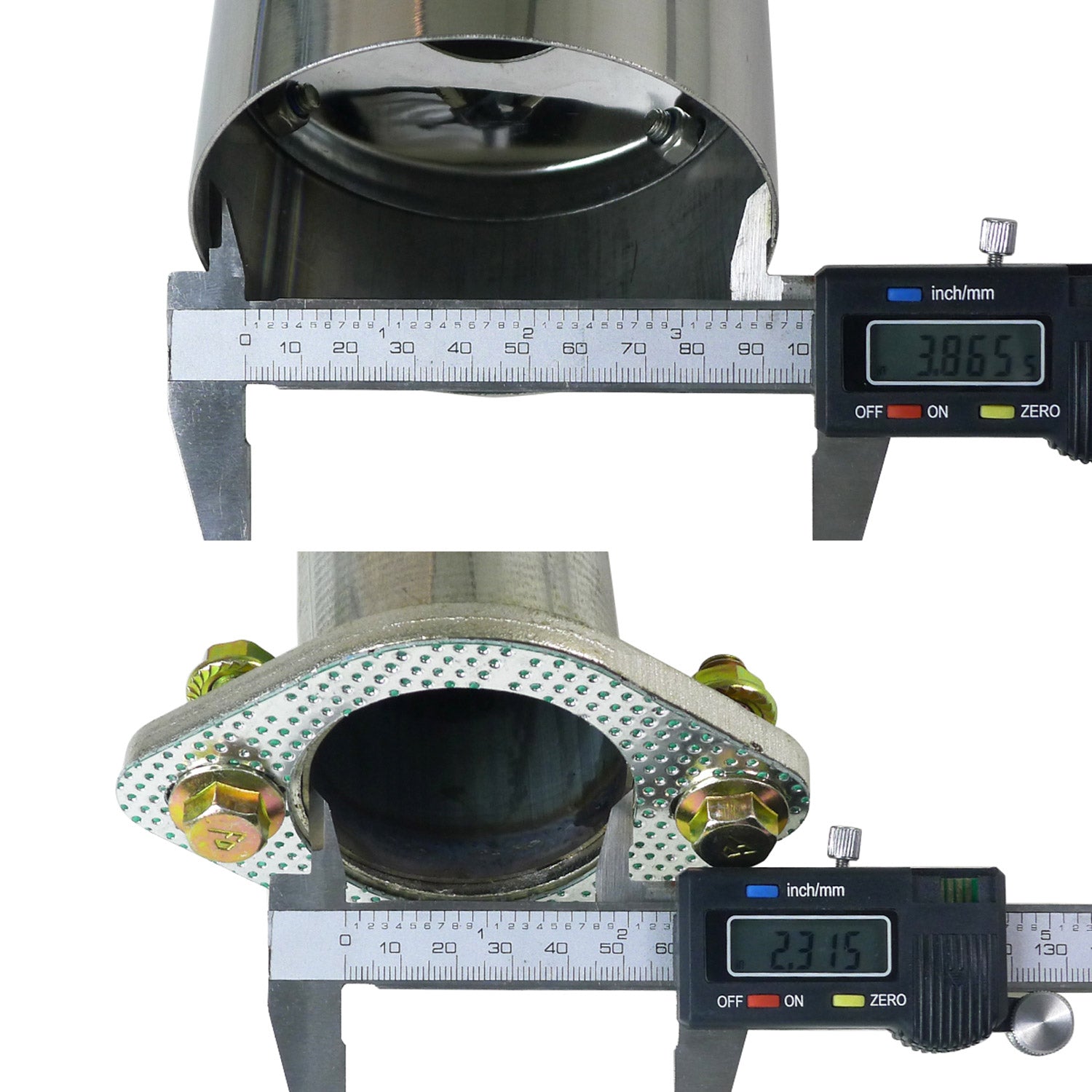 2001-2005 Honda Civic EX HX Si Coupe T-304 Steel N1 Catback Exhaust System