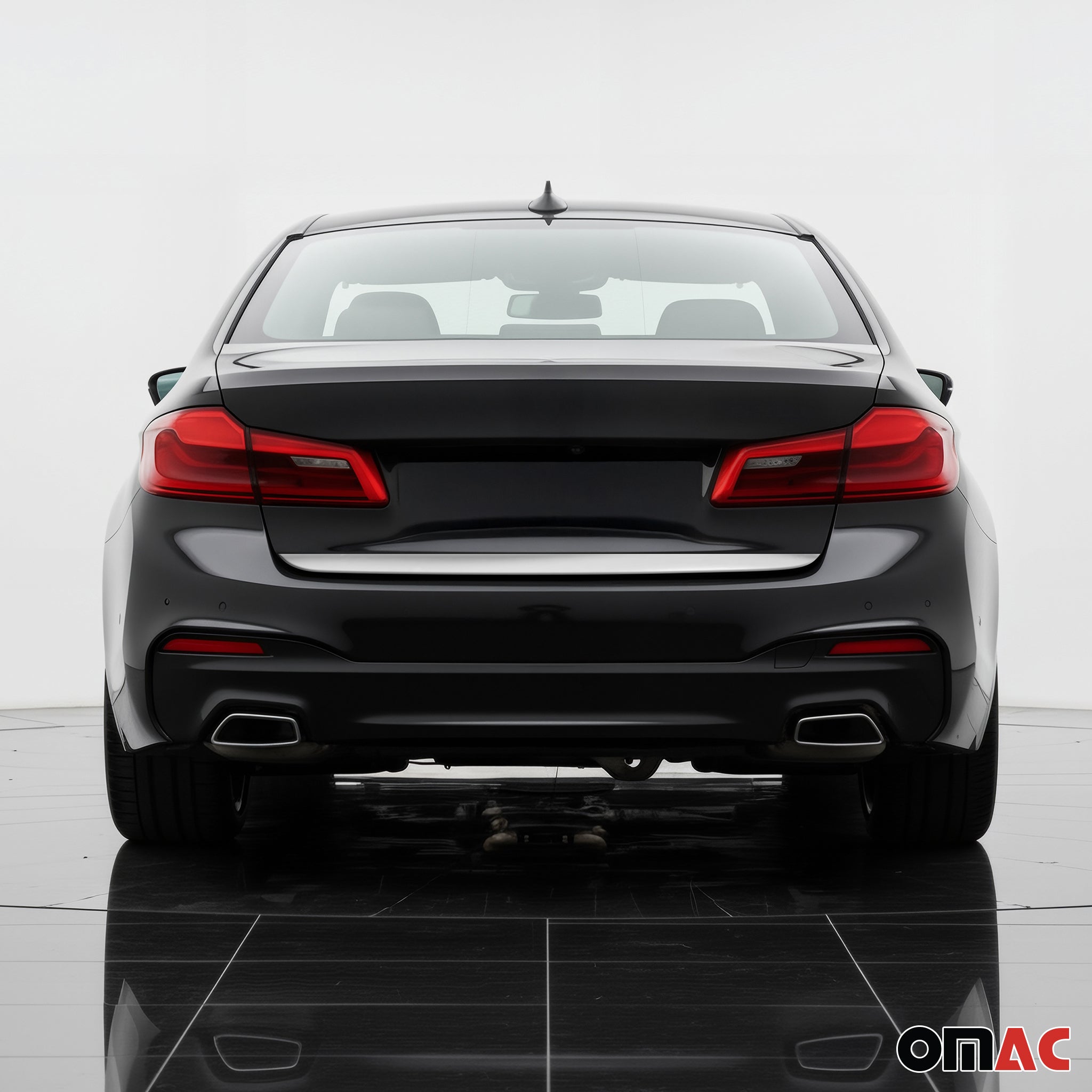 2017-2023 BMW 5 Series G30 Sedan Rear Trunk Lid Molding Trim Stainless Steel