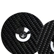 Universal Racing Style 2.5" Carbon Fiber Hood Lock Latch Pins w/ Keys