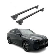 2023-2025 BMW X2 U10 Roof Rack Cross Bars Luggage Lbs Black 2 Pcs