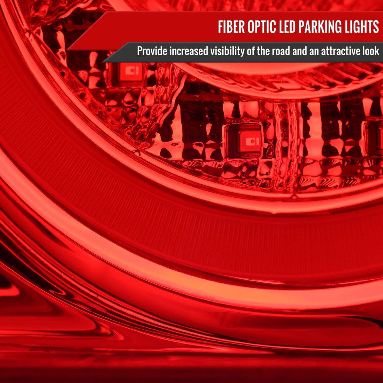 1991-1998 Nissan 180SX RPS13 / 240SX S13 S14 JDM LED Tail Ligths Chrome/Red