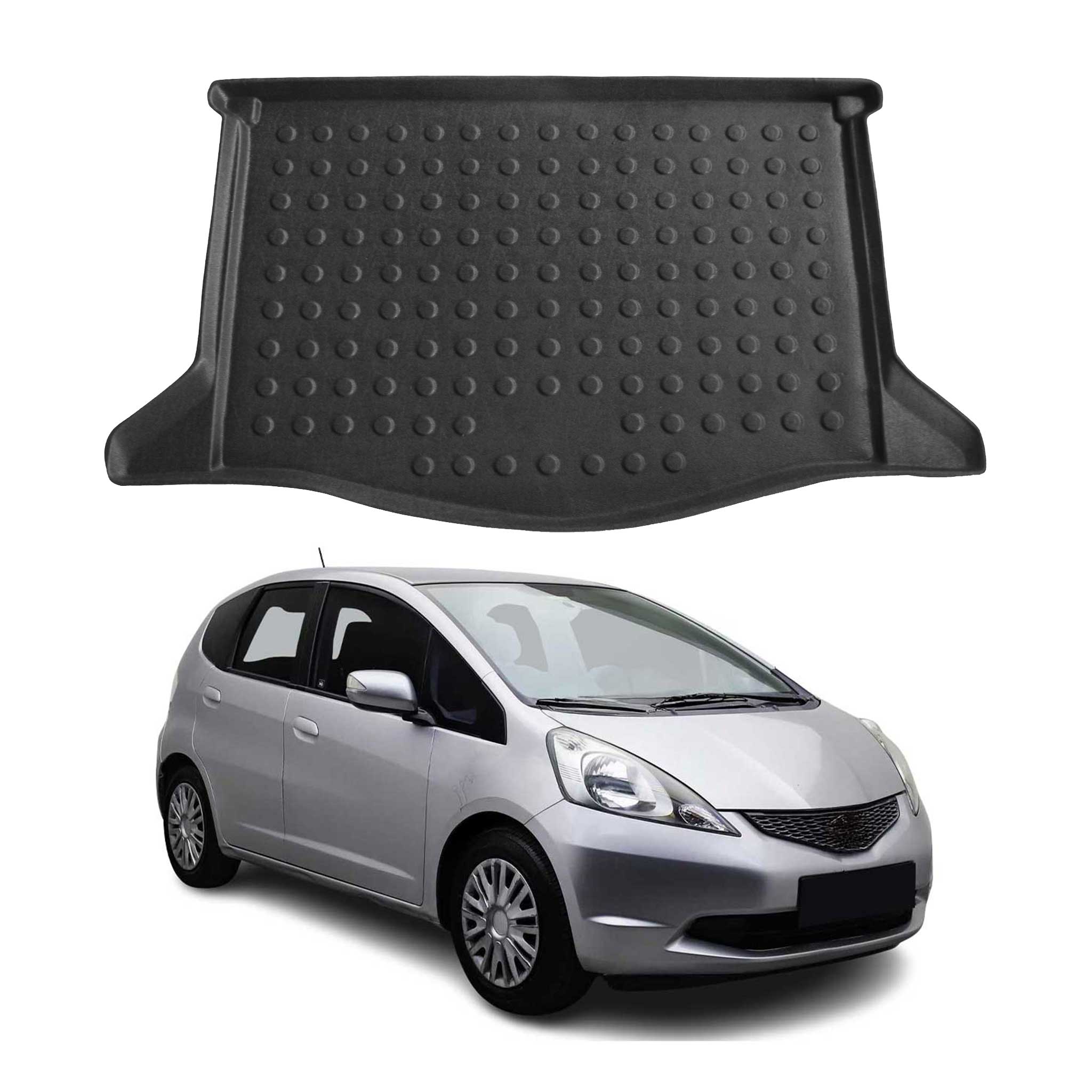 2009-2013 Honda Fit Cargo Liner Trunk Mat All Weather Black