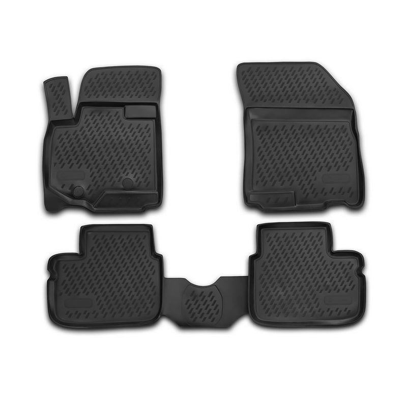 2006-2013 Suzuki SX4 S-Cross Floor Mats Liners Full Set All Weather Black