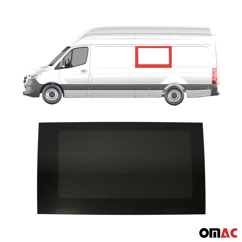 2010-2018 Mercedes Sprinter W906 Window Glass Mid Left Side L3 L4