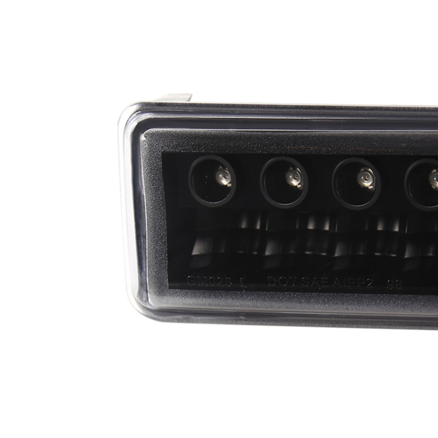 1998-2004 Chevy S10/ GMC Sonoma LED Bumper Lights Matte Black/Clear Lens