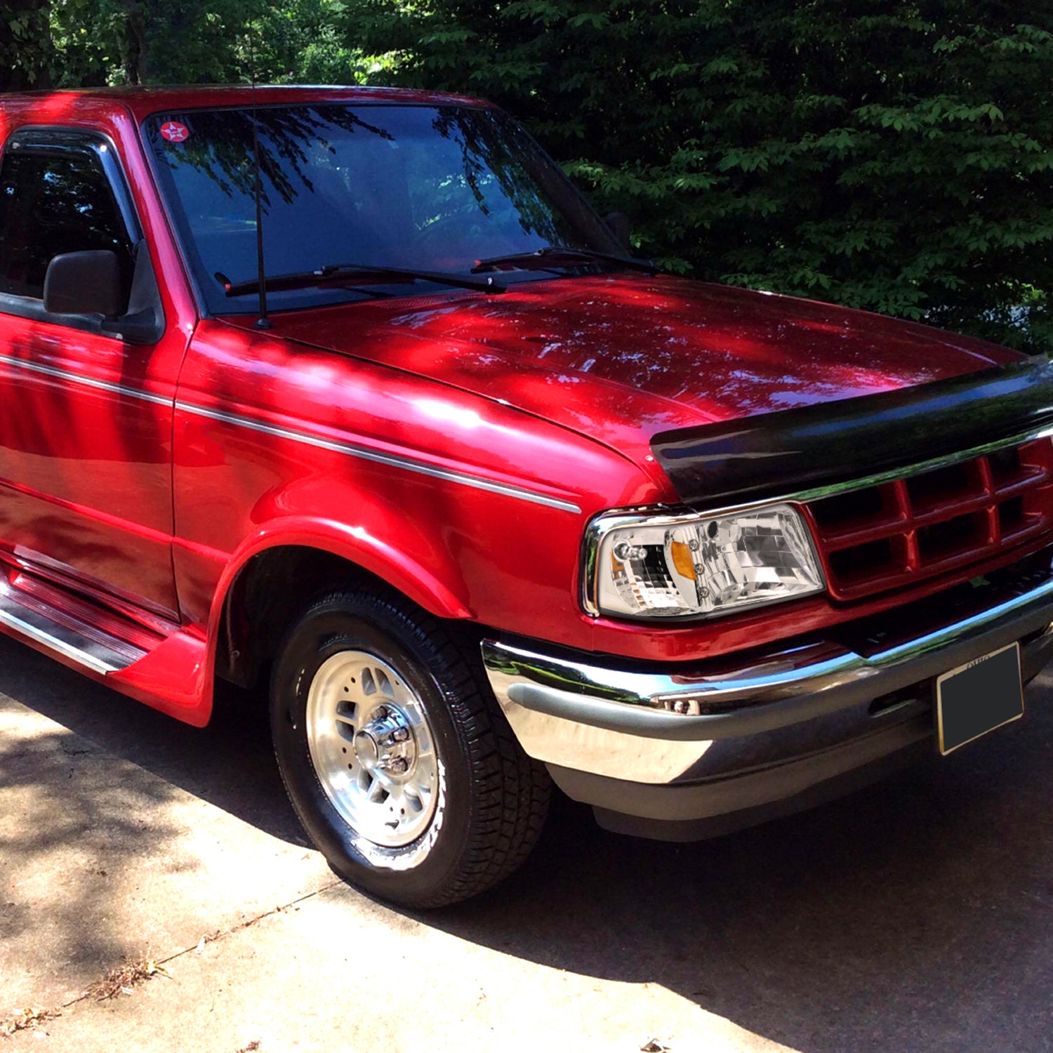 1993-1997 Ford Ranger Factory V2 Headlights Corner Signal Lights Chrome