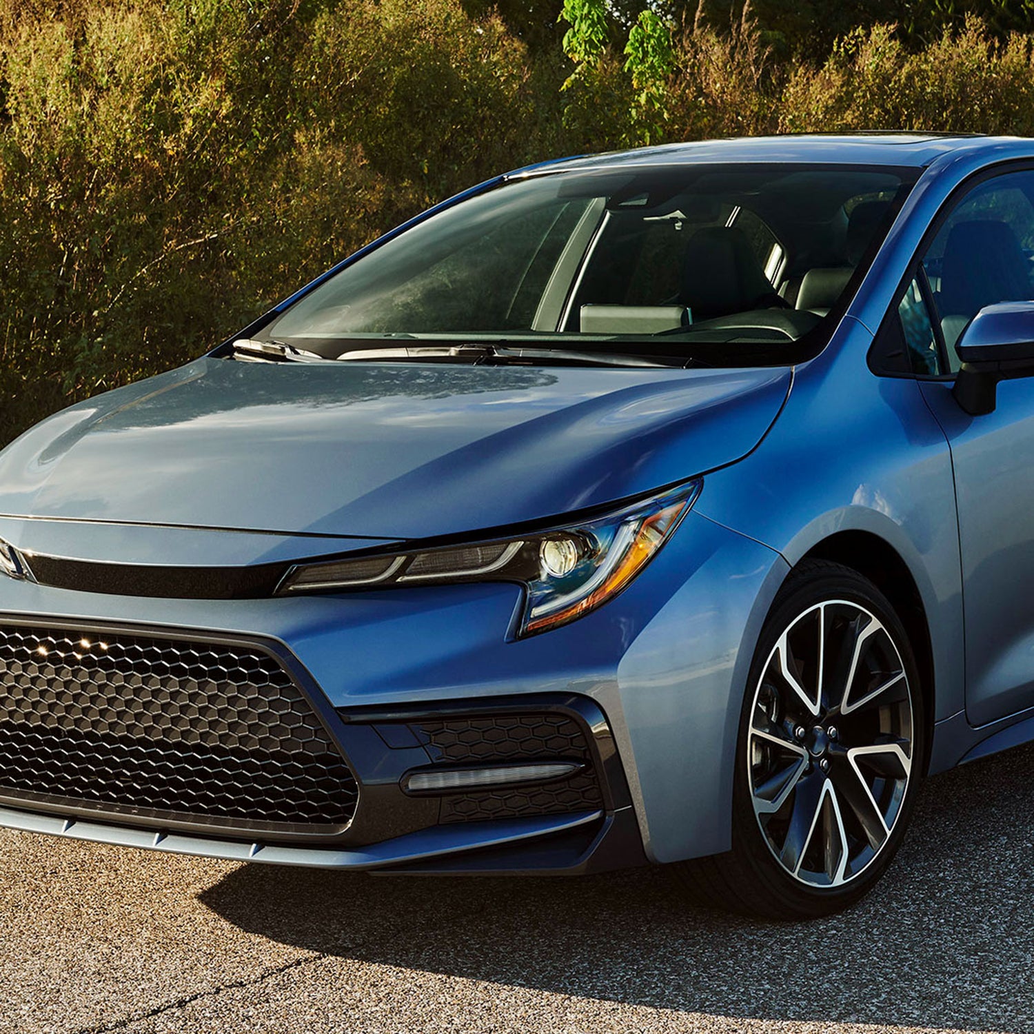 2020-2022 Toyota Corolla Sedan Switchback LED Signal Fog Light Glossy Black