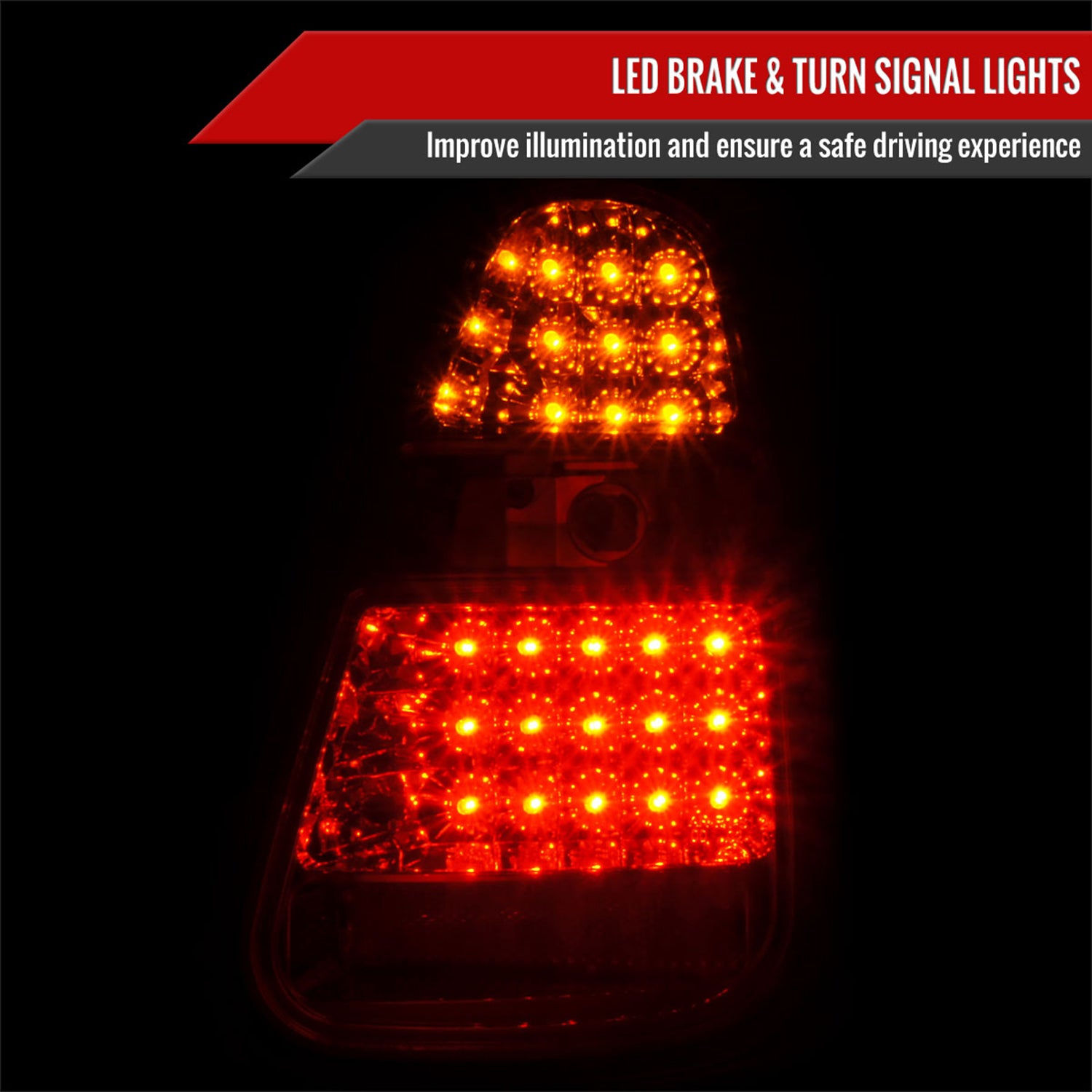 2005-2006 Mini Cooper S LED Tail Lights Chrome Housing/Smoke Lens