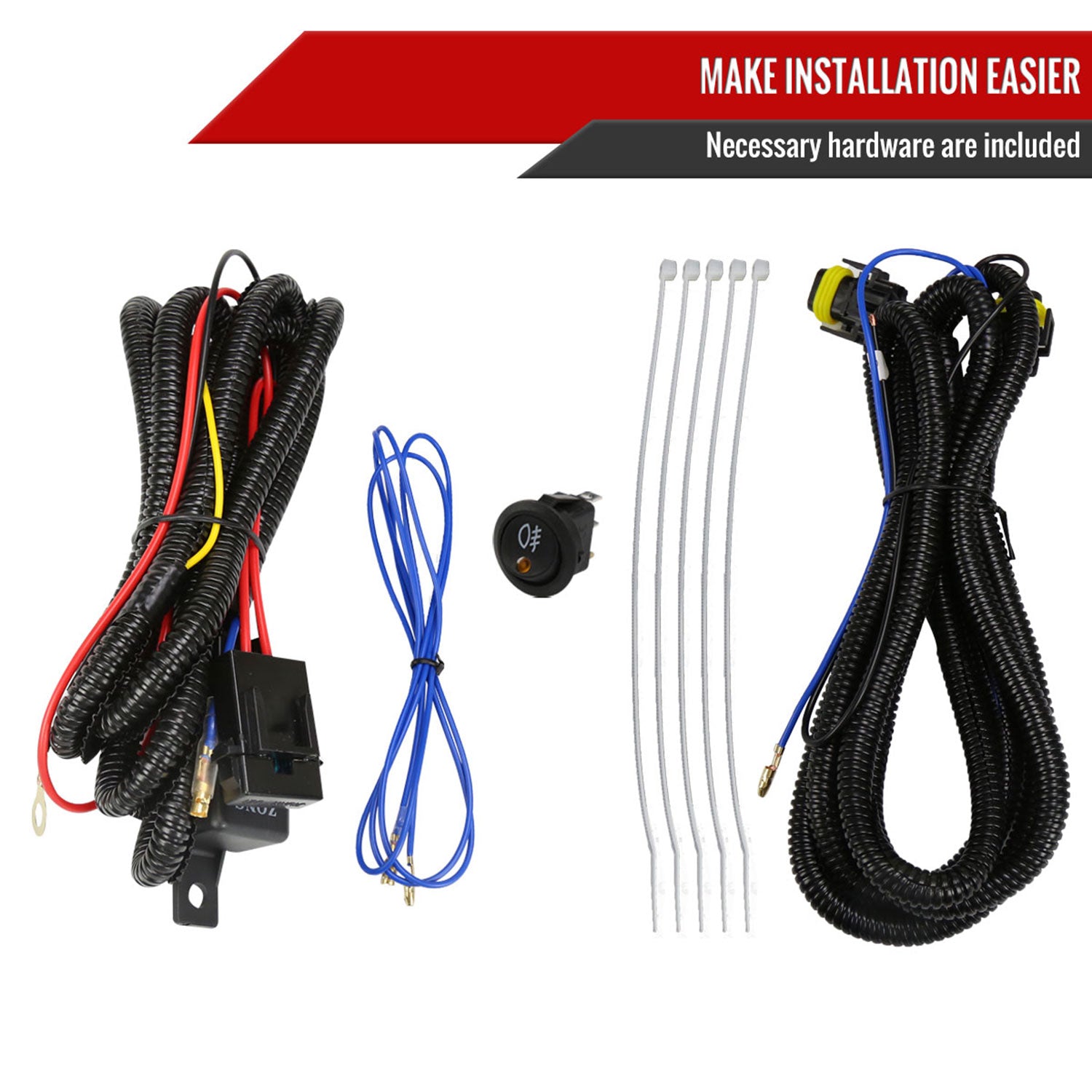 2011-2019 Chrysler 200/300 /Challenger / Jeep Grand Cherokee Fog Lights Chrome