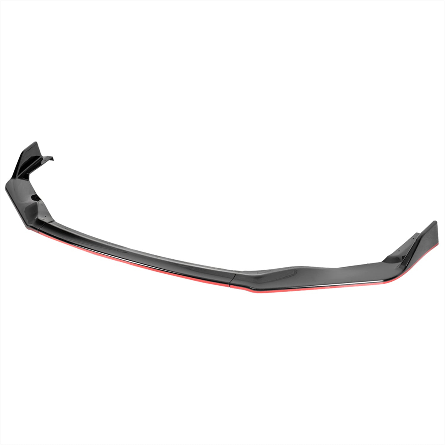 2017-2020 Lexus IS200t/IS300/IS350 Black/Red Front Bumper Lip Splitter Kit