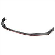 2017-2020 Lexus IS200t/IS300/IS350 Black/Red Front Bumper Lip Splitter Kit