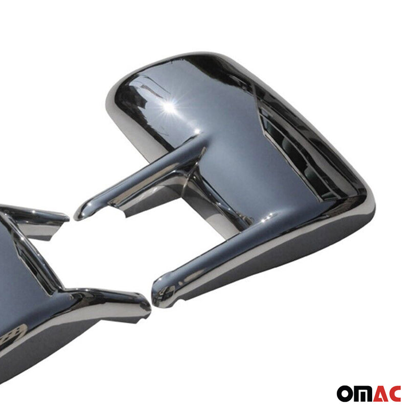 2003-2006 Dodge Sprinter Side Mirror Cover Caps Chrome Silver 2 Pcs