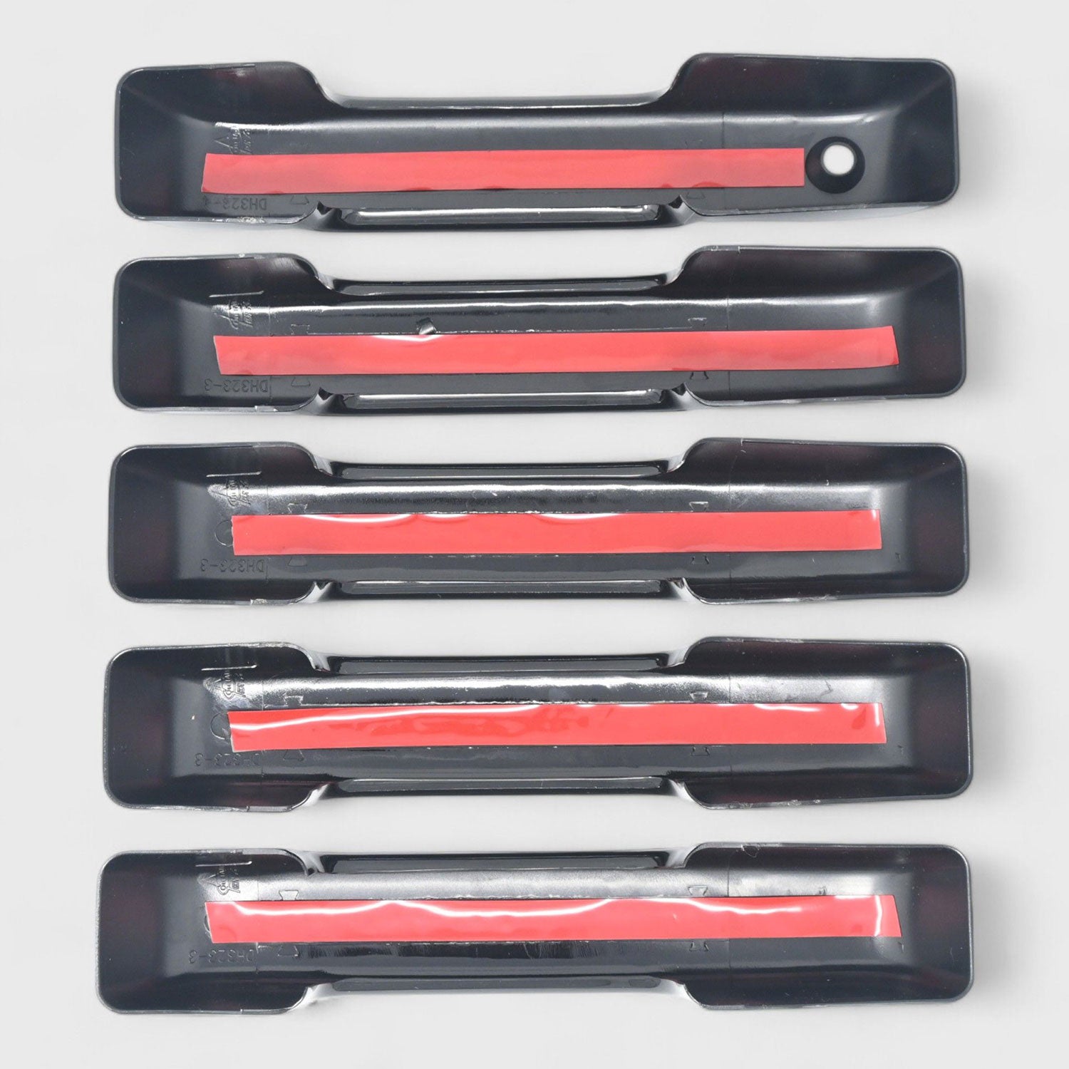 2021-2024 Ford Bronco Door Handle Cover Gloss Black 5Pcs ABS Plastic