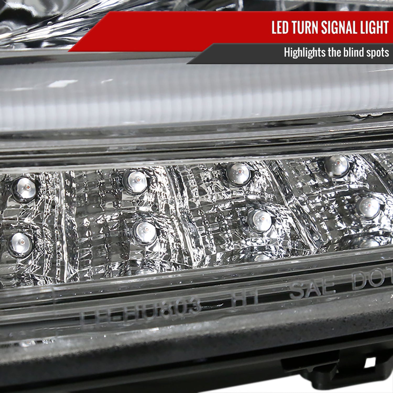 2011-2015 Chevy Cruze /16 Cruze Limited Halo Headlights LED Light Bar & Signal