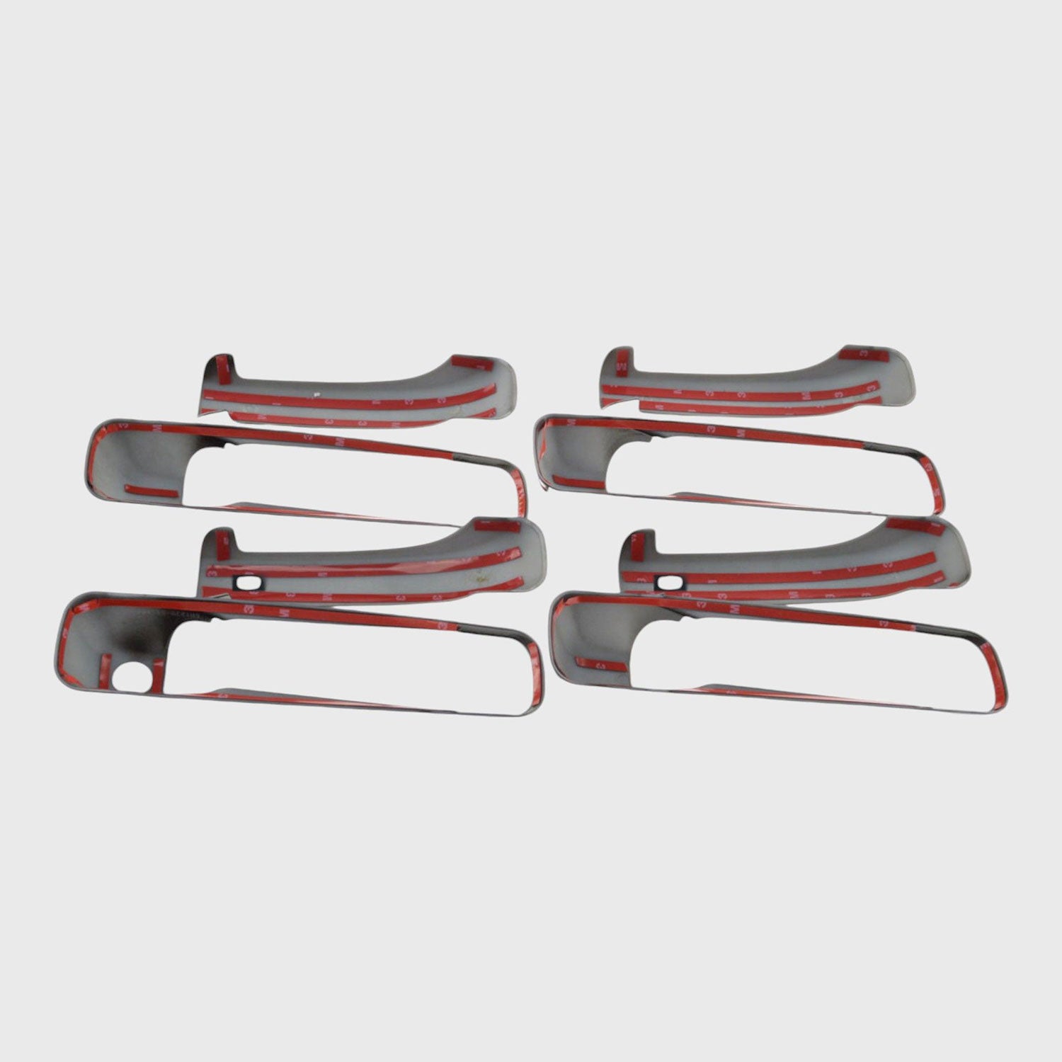 2013-2018 RAM RAM 1500/2500/3500 Door Handle Cover Gloss Black 10Pcs ABS Plastic