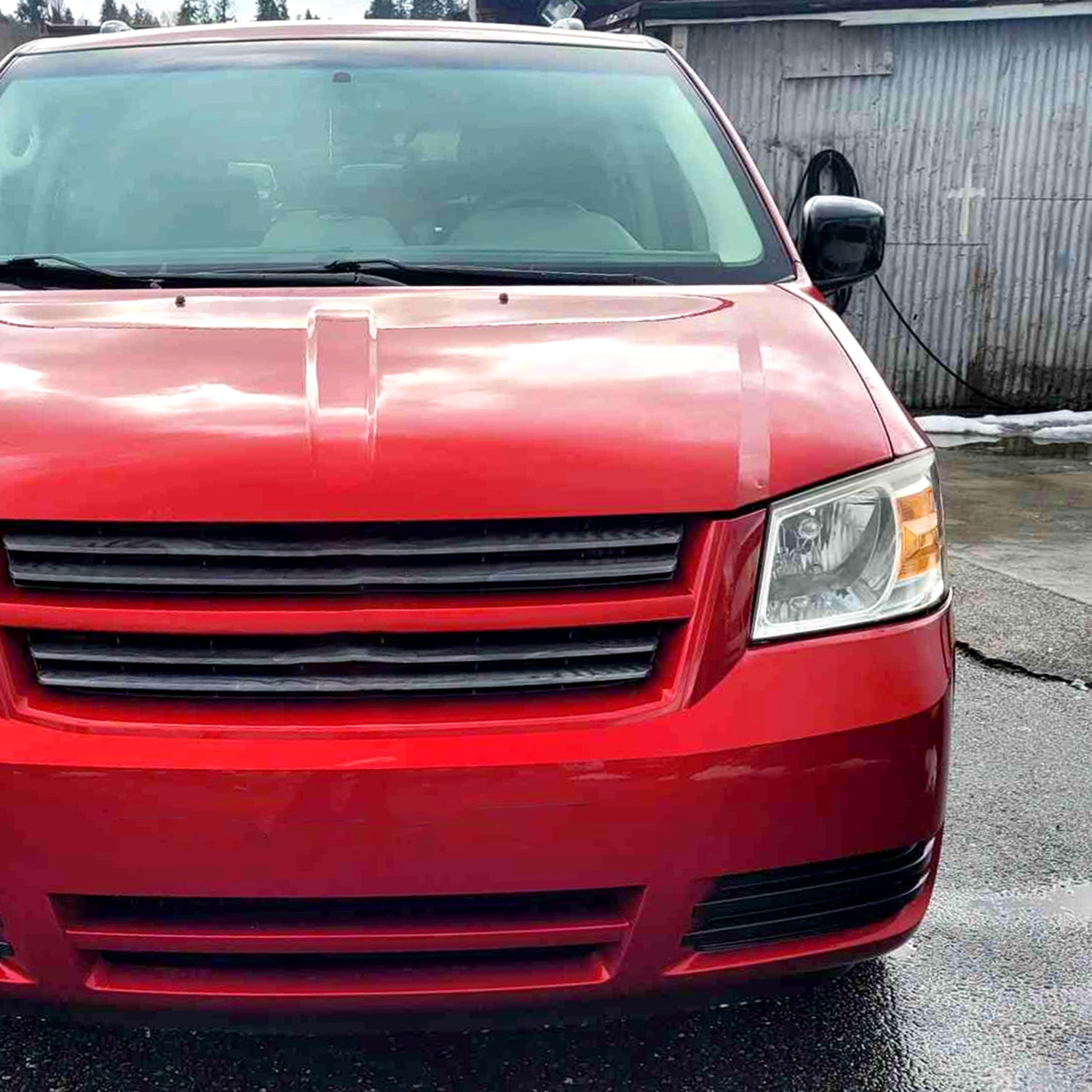 2008-2010 Dodge Grand Caravan Clear Factory Crystal Headlight - Driver Side