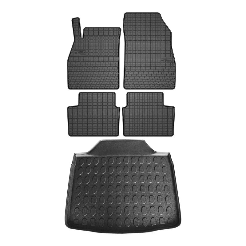 2011-2017 Buick Regal Floor Mats & Cargo Liner Full Set All Weather Black