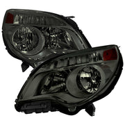 For Chevrolet Equinox 2010-2015 Factory Style Headlights Chrome Housing Smoked Lens