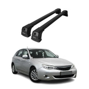 Fix Points Roof Racks Cross Bar Carrier for Mazda5 2006-2017 Alu Black 2x