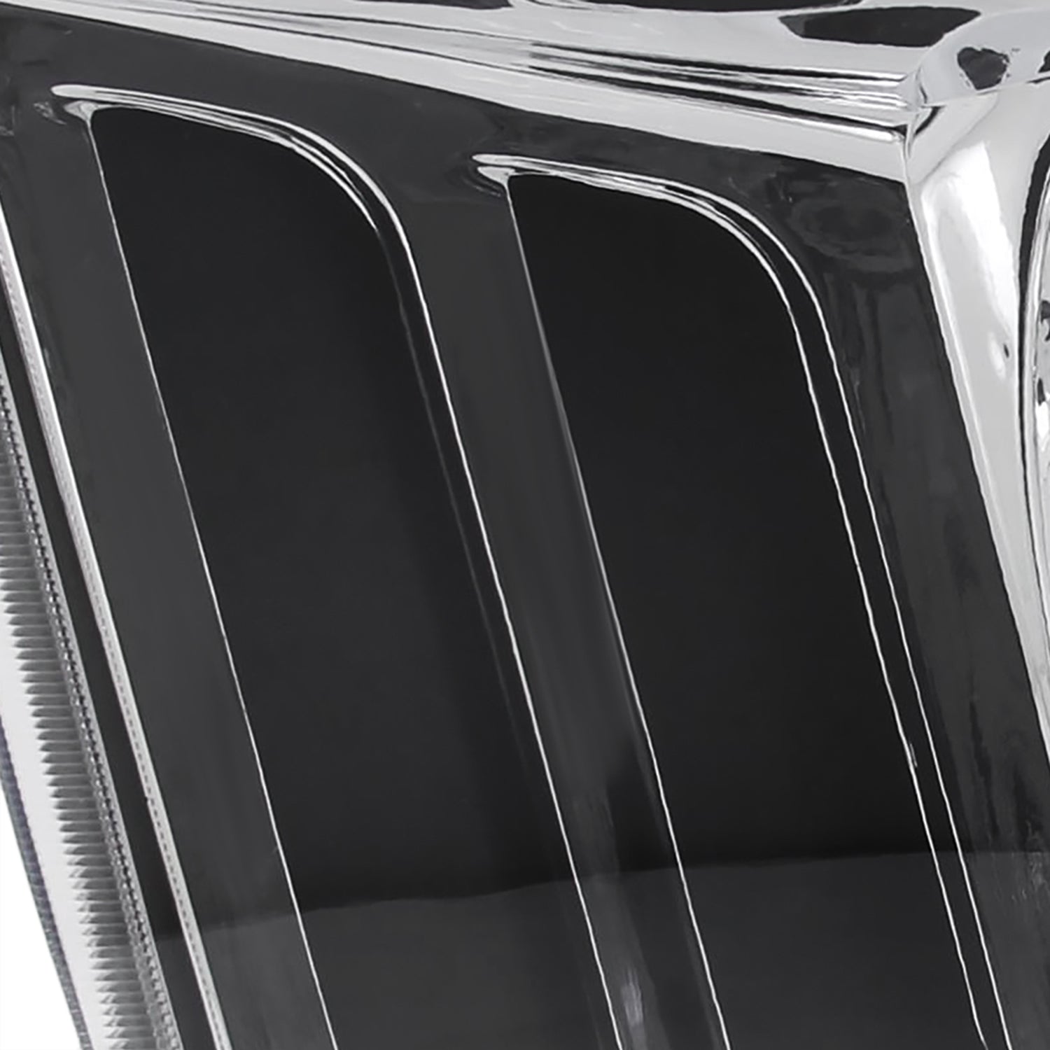 2005-2009 Ford Mustang Factory Style Headlights Chrome Housing/Clear Lens