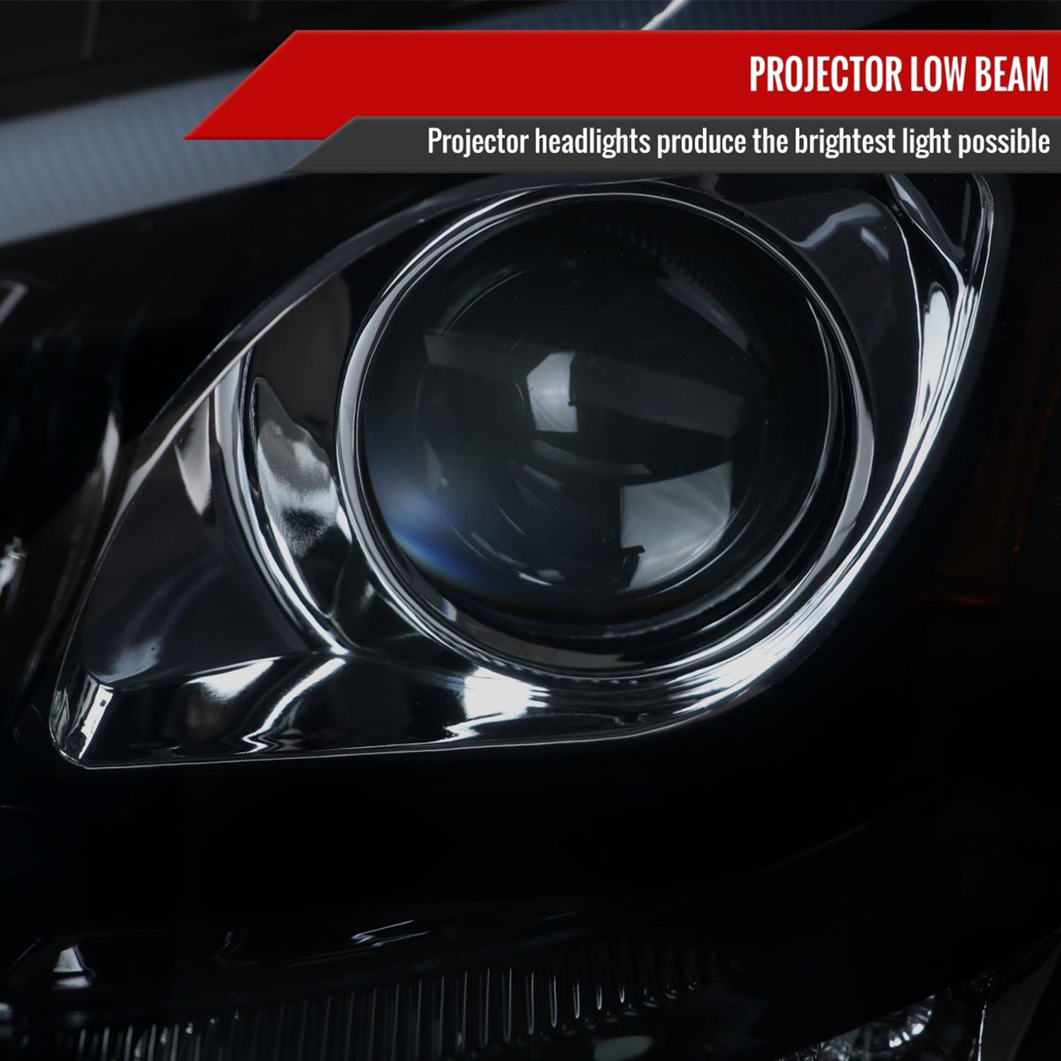 2006-2008 Mercedes Benz W164 ML Class LED Bar Headlights Signal Lights Smoke