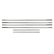 2003-2009 Toyota Land Cruiser Prado Window Molding Trim Streamer Stainless Steel 6x