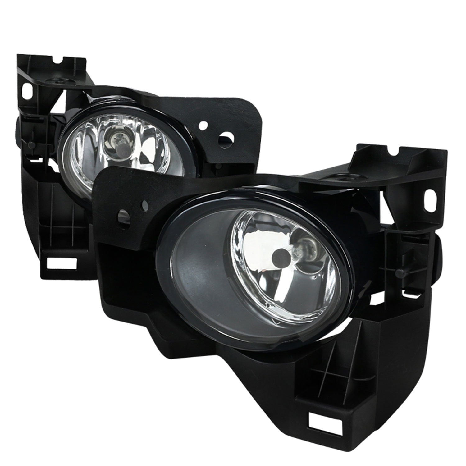 2009-2014 Nissan Maxima H11 Fog Lights Kit Chrome Housing/Clear Lens