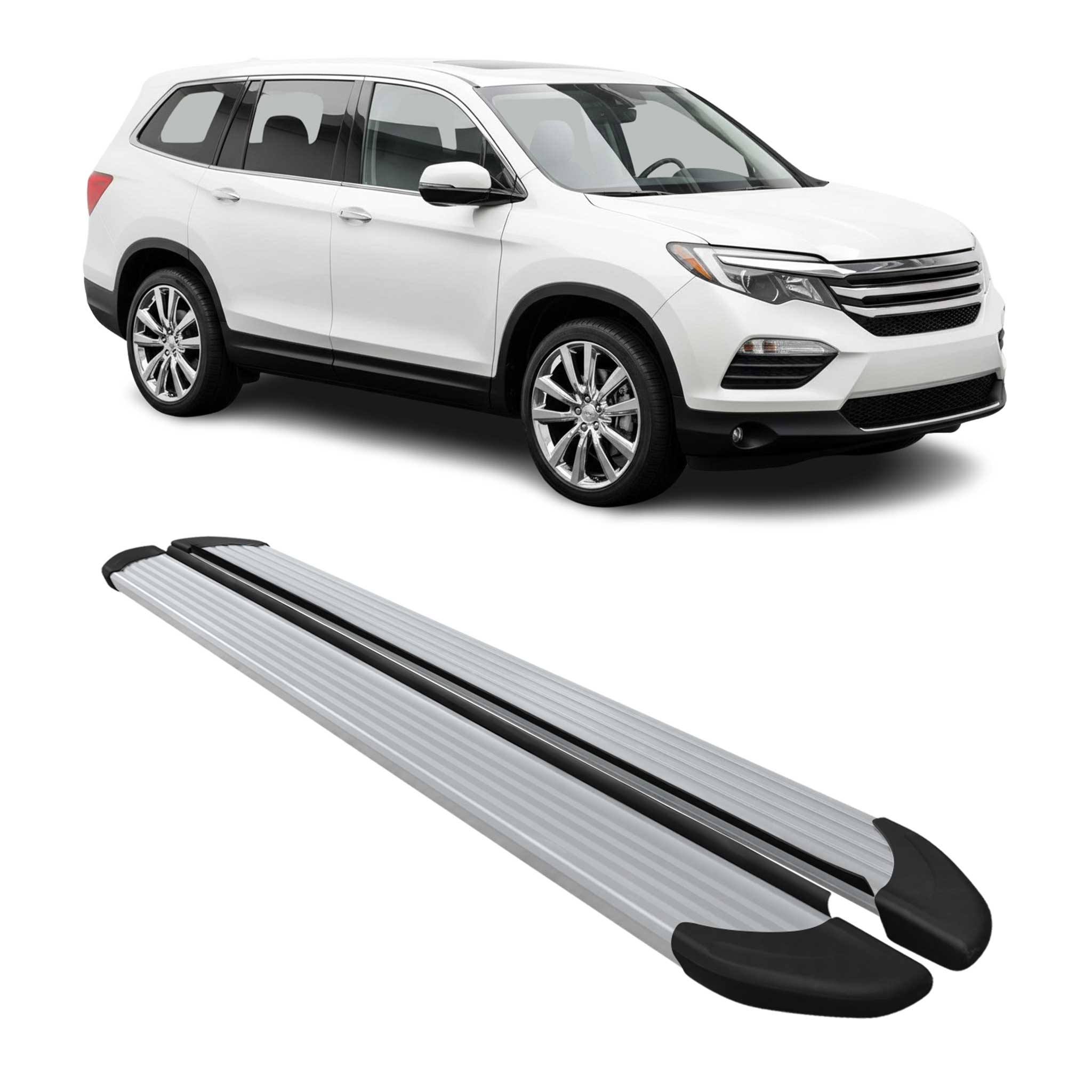 2016-2022 Honda Pilot Nerf Bar Side Step Running Boards Alu 2x